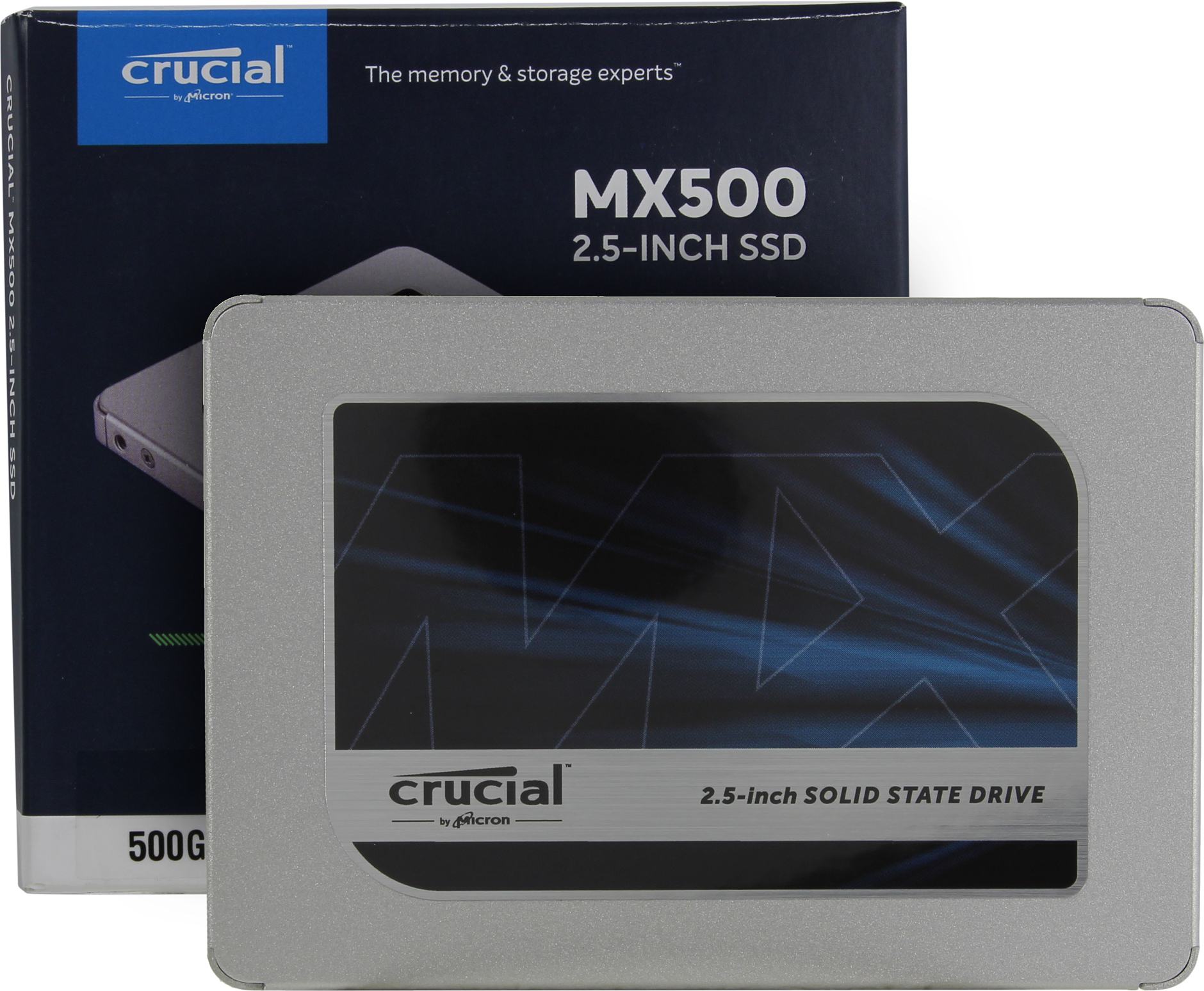 Unitate SSD Crucial MX 500 CT500MX500SSD1 în Moldova | Xstore.md photo 1