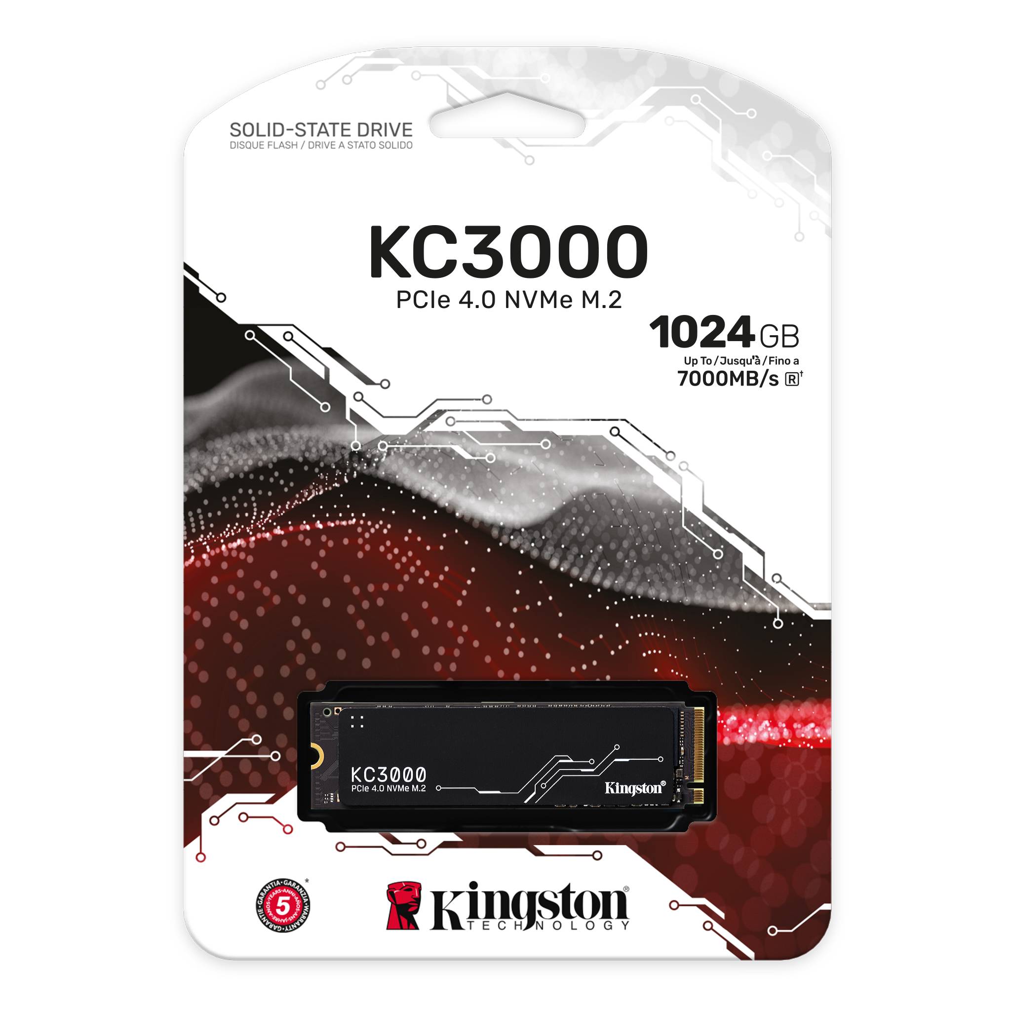 SSD Kingston KC3000 SKC3000S/1024G в Молдове | Xstore.md photo 0