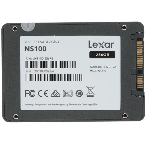 SSD Lexar NS 100 LNS100-256RB в Молдове | Xstore.md photo 1