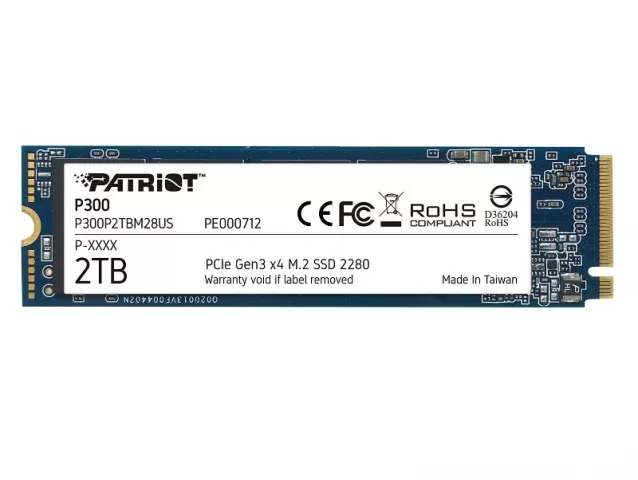 Unitate SSD Patriot P300 P300P2TBM28 în Moldova | Xstore.md photo