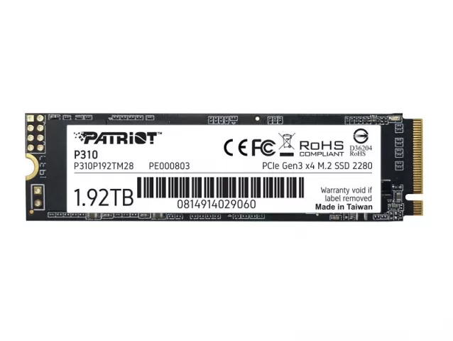 Unitate SSD Patriot P310 P310P192TM28 în Moldova | Xstore.md photo