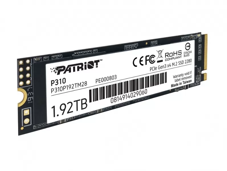 Unitate SSD Patriot P310 P310P192TM28 în Moldova | Xstore.md photo 0