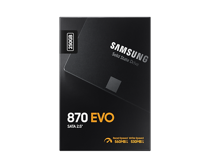 Unitate SSD Samsung 870 EVO MZ-77E250BW în Moldova | Xstore.md photo 5