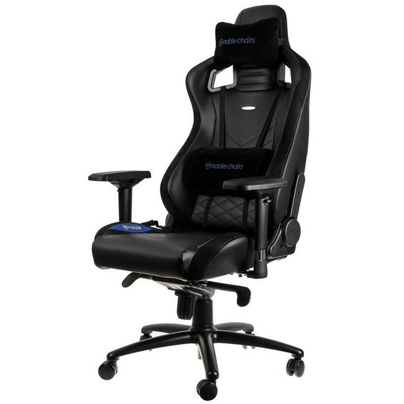 Scaun Gaming Noble Epic, Black-Blue NBL-PU-BLU-002 | Xstore.md - Cumpăra în Moldova, Chișinău photo 1