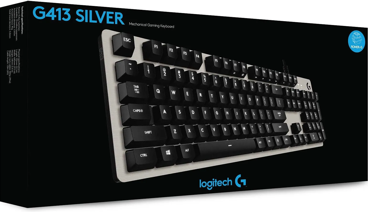 Tastatură Logitech G413 - Cumpăra în Moldova | Xstore.md photo 3