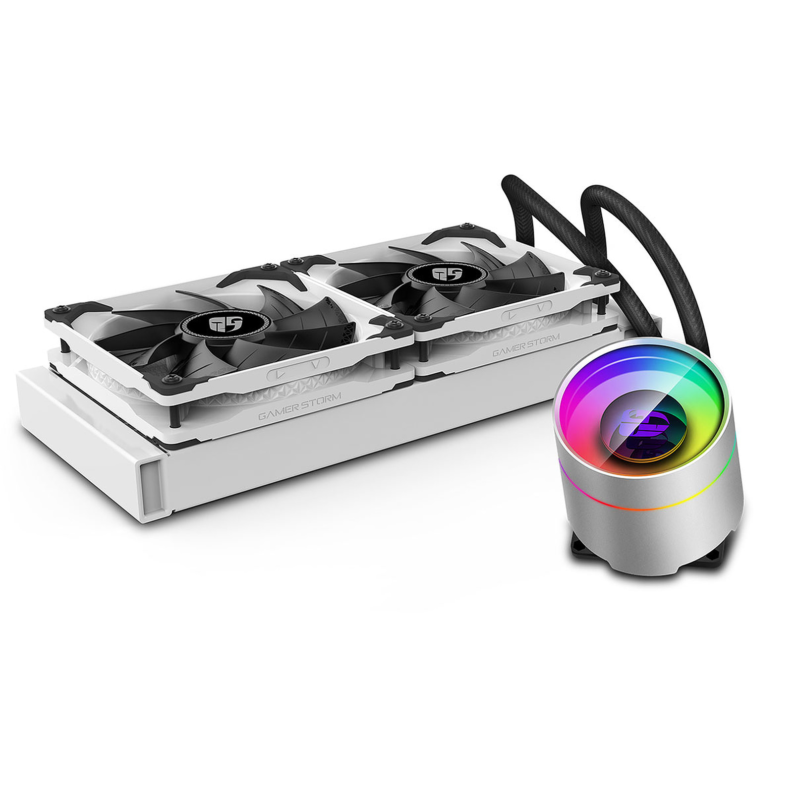 Кулер Deepcool Castle 240EX White в Молдове | Xstore.md photo 1