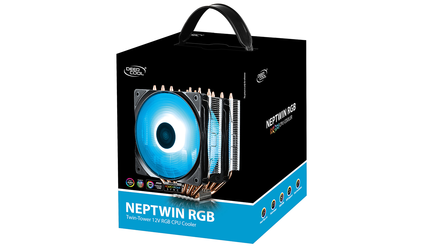 Cooler Deepcool Neptwin RGB în Moldova | Xstore.md photo 8