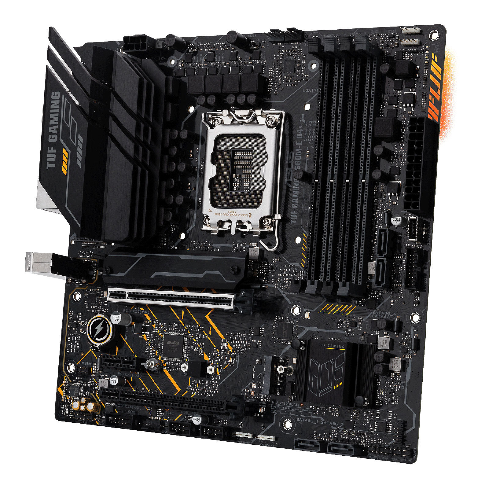 Placă de bază ASUS TUF Gaming B660M-E D4 - xstore.md photo 0