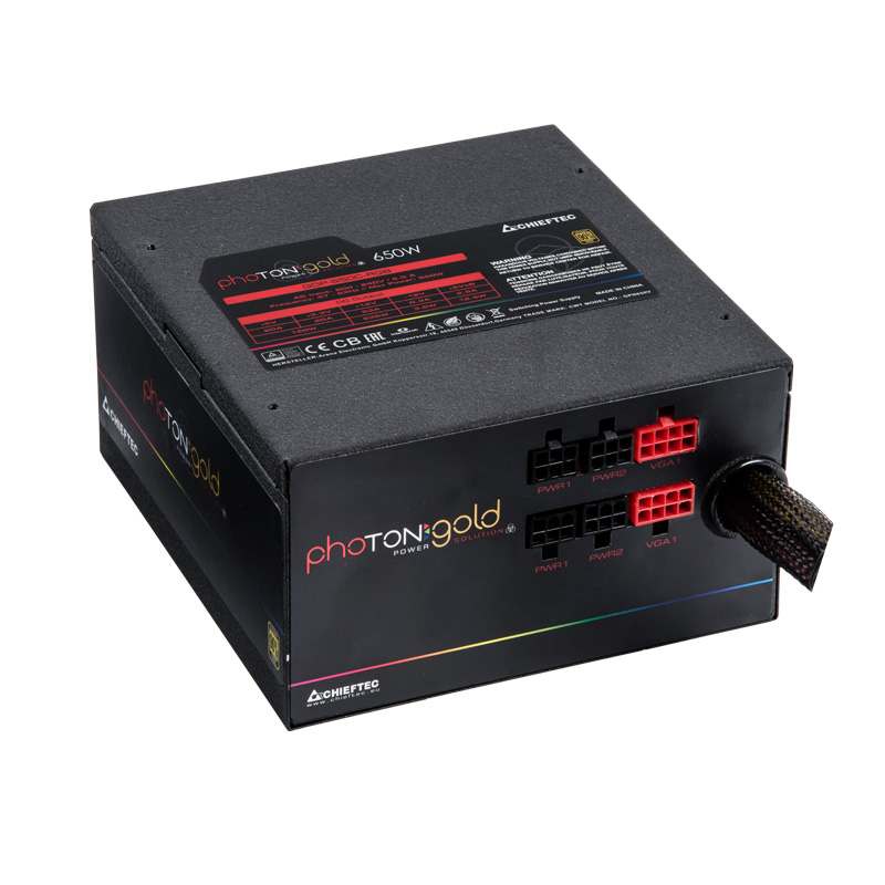 Sursa de alimentare PC Chieftec Photon GDP-650C-RGB 650W | Xstore.md photo 0