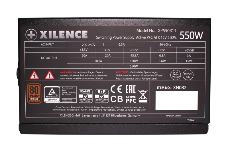 Sursa de alimentare PC Xilence Performance XN082 550W | Xstore.md photo 3