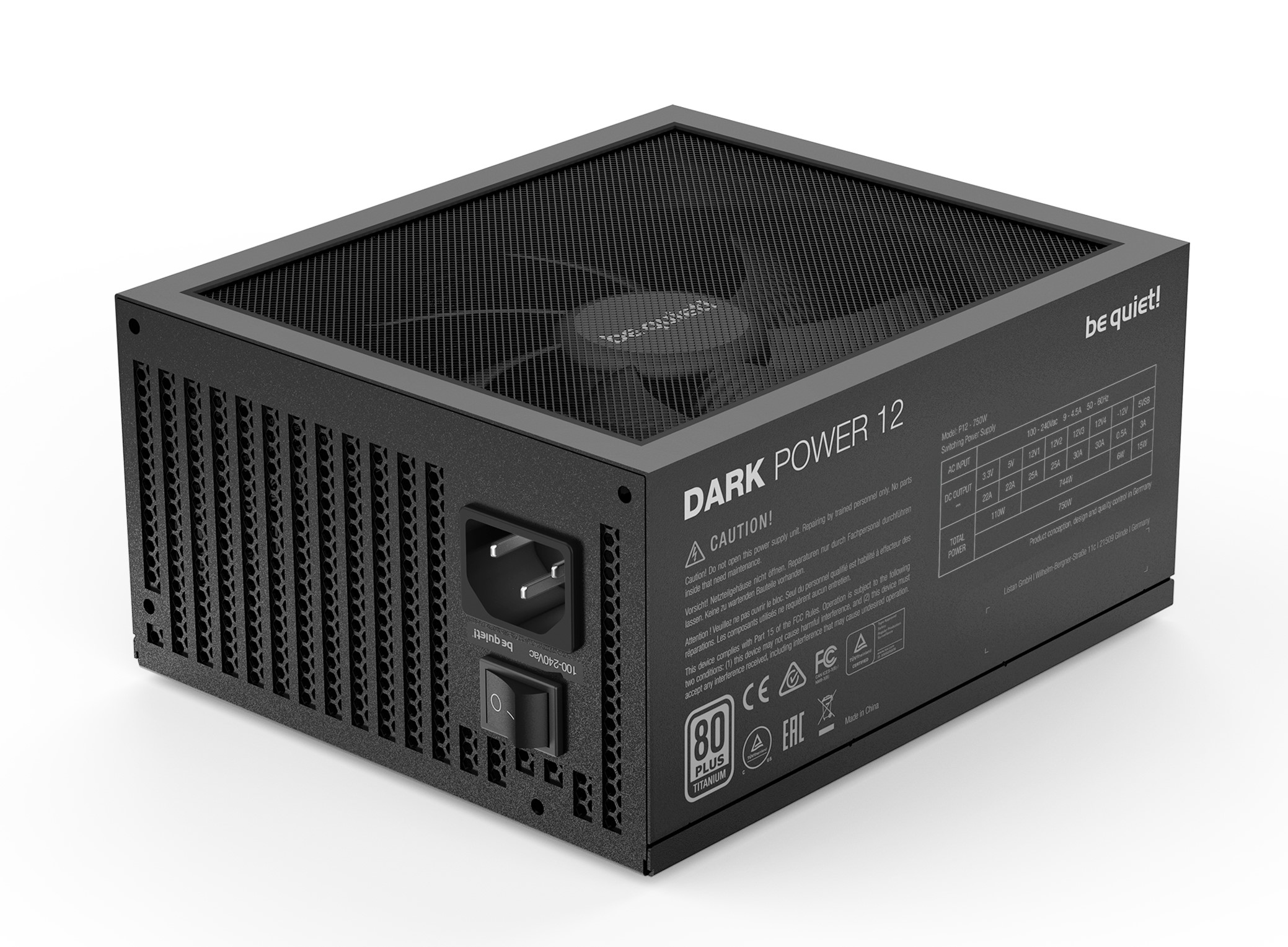 Блок питания be quiet! Dark Power 12 750W | Xstore.md photo