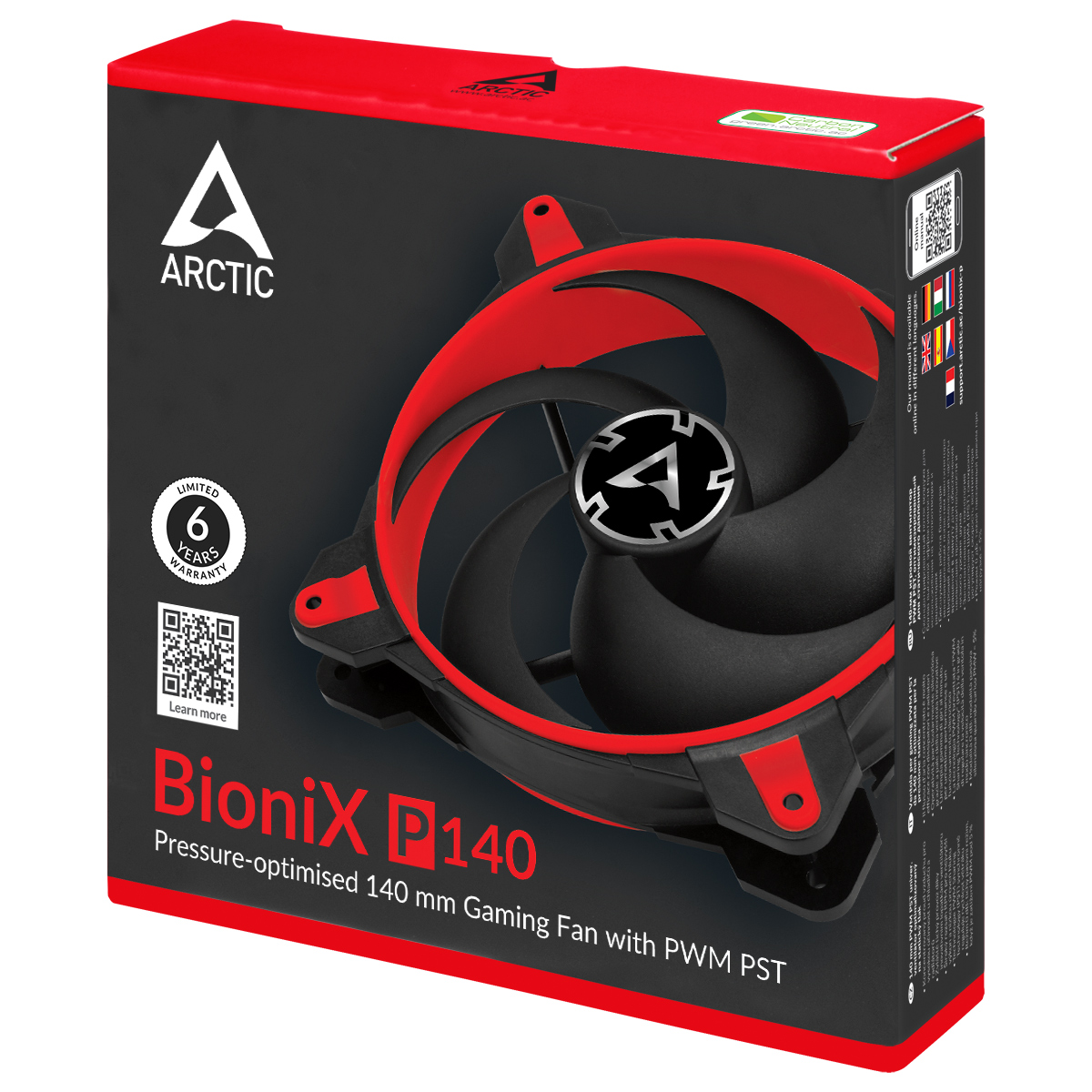 Кулер Arctic BioniX P140 Red в Молдове | Xstore.md photo 4