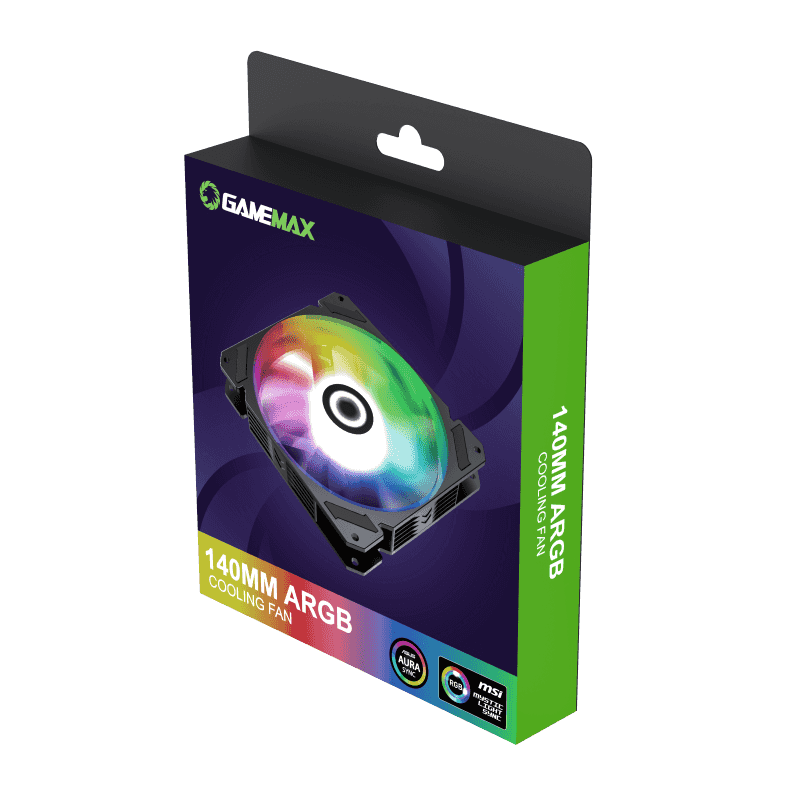 Ventilator Gamemax FN-14Rainbow-C9 în Moldova | Xstore.md photo 6