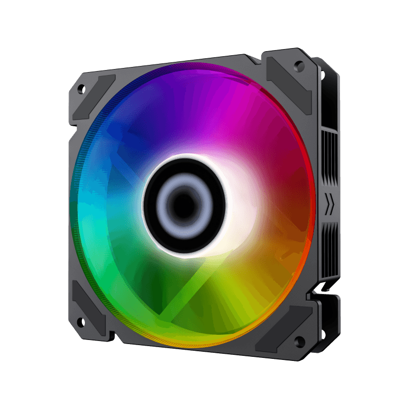 Ventilator Gamemax FN-14Rainbow-C9 în Moldova | Xstore.md photo 2