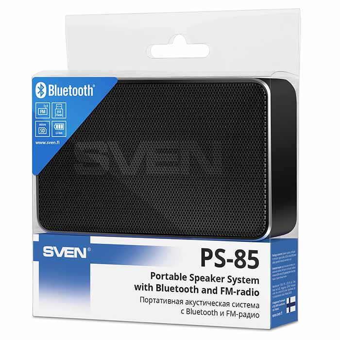 Портативная колонка SVEN PS-85 – купить в Молдове | Xstore.md photo 4