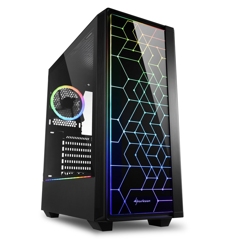 Carcasă PC Sharkoon RGB LIT 100 | Xstore.md photo