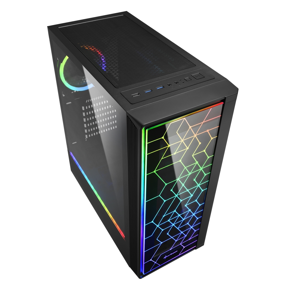 Carcasă PC Sharkoon RGB LIT 100 | Xstore.md photo 0