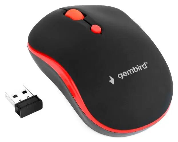 Игровая мышь Gembird MUSW-4B-03-R Black-Red | Xstore.md - Купить в Кишиневе, Молдове photo