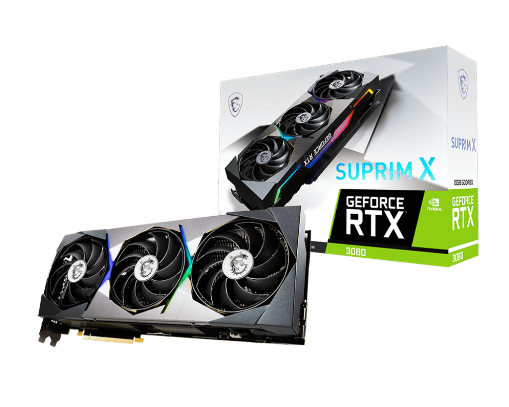 Placă video MSI GeForce RTX 3080 Suprim X 10G LHR | Xstore.md photo