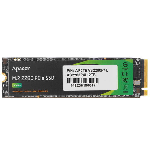 Unitate SSD Apacer AS2280P4U AP2TBAS2280P4U-1 în Moldova | Xstore.md photo