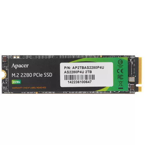 Unitate SSD Apacer AS2280P4U AP2TBAS2280P4U-1 în Moldova | Xstore.md photo 0