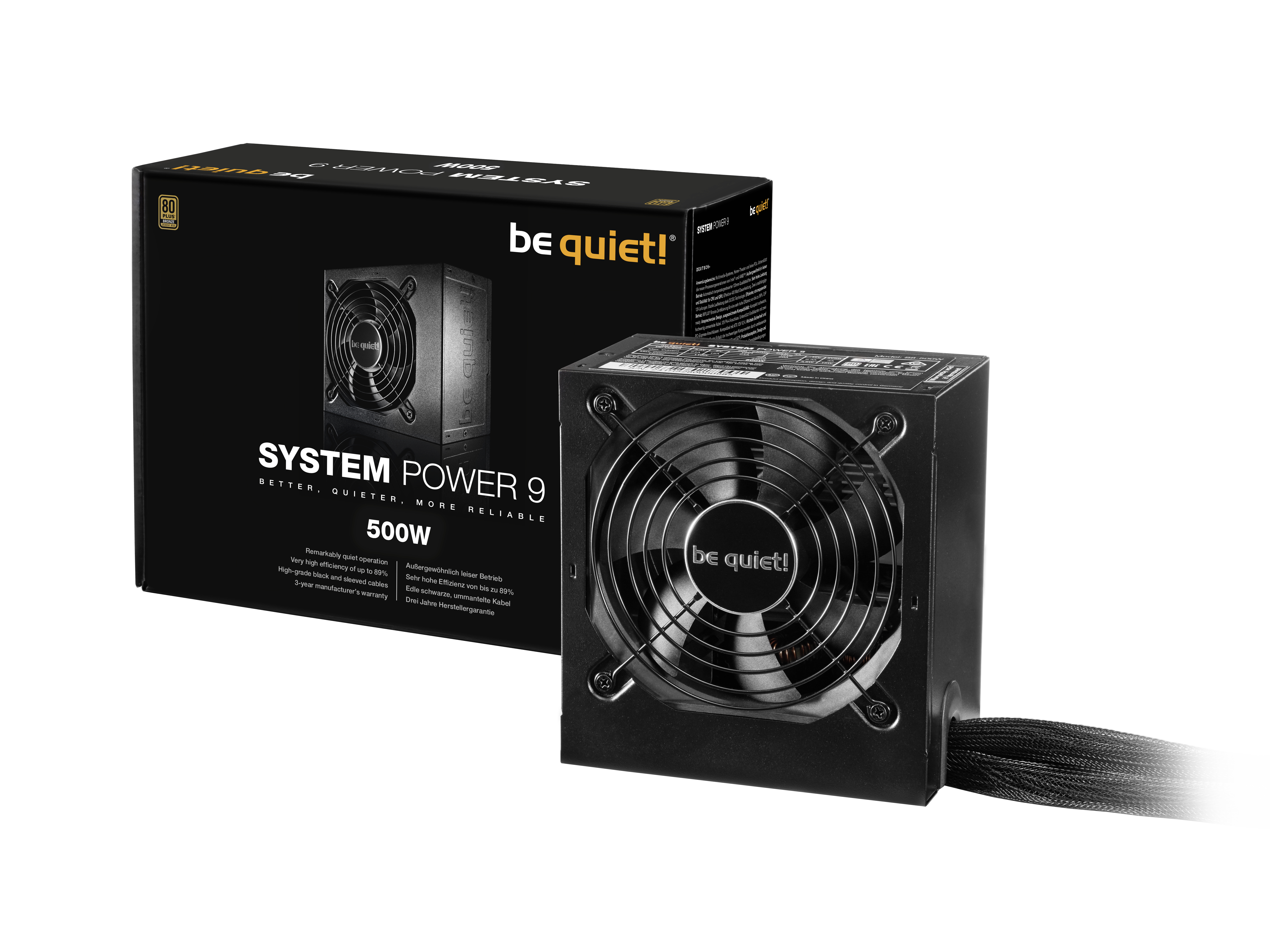 Sursa de alimentare PC be quiet! System Power 9 500W | Xstore.md photo 1