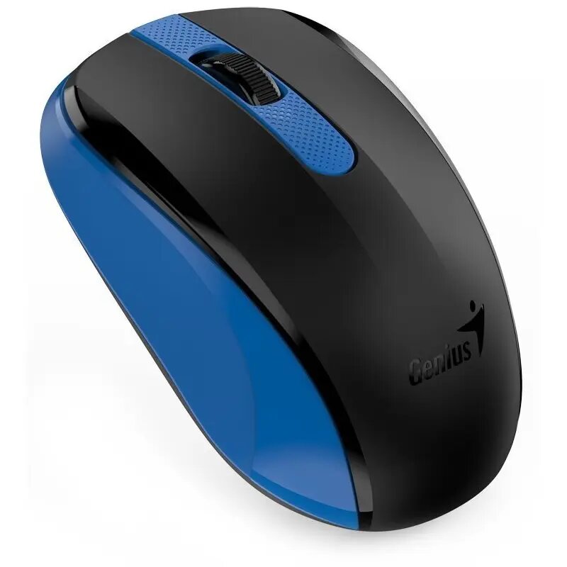 Wireless Mouse Genius NX-8008S Black-Blue | Xstore.md - Cumpăra în Moldova, Chișinău photo