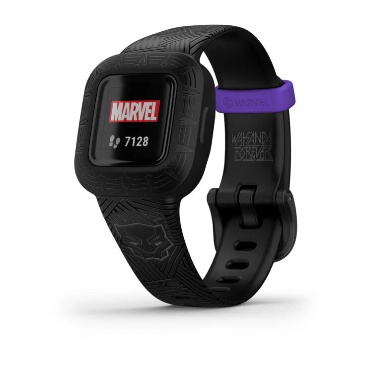Фитнес трекер Garmin Vivofit jr. 3 Marvel Black Panther | Xstore.md photo