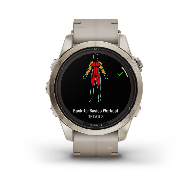 Ceas inteligent Garmin Fenix 7S Pro – Sapphire Solar Edition - xstore.md photo 8