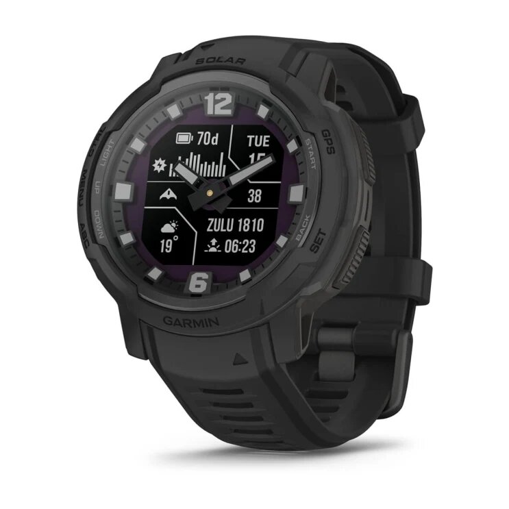 Ceas inteligent Garmin Instinct Crossover Solar - Tactical Edition | Xstore.md photo