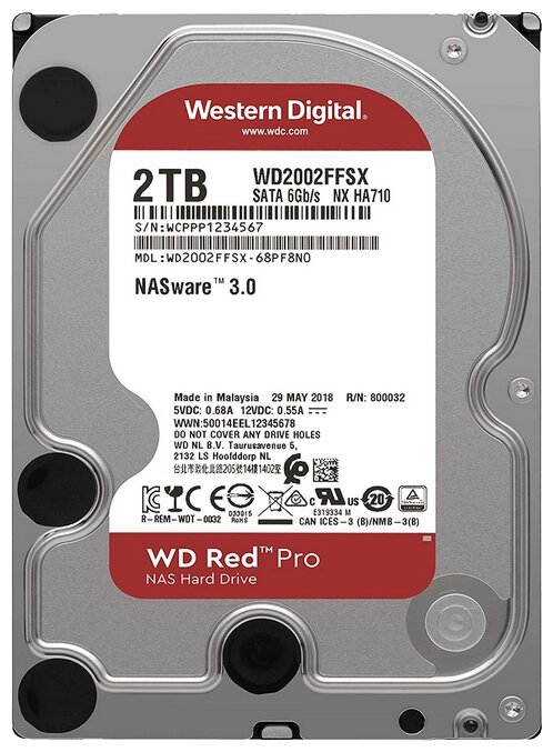 Unitate HDD WD Red Pro WD2002FFSX în Moldova | Xstore.md photo