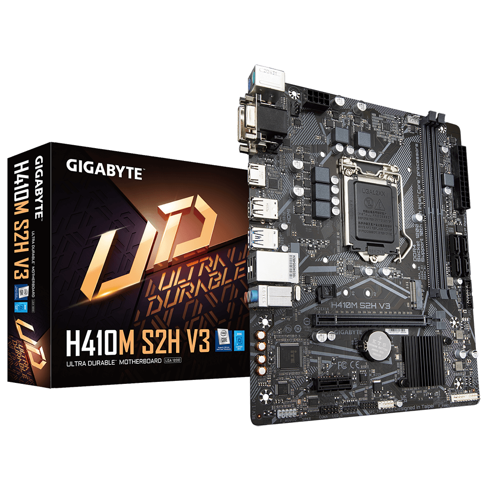 Placă de bază GIGABYTE H410M S2H V3 - xstore.md photo