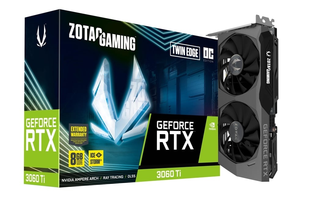 Видеокарта ZOTAC GeForce RTX 3060 Ti Twin Edge OC LHR | Xstore.md photo