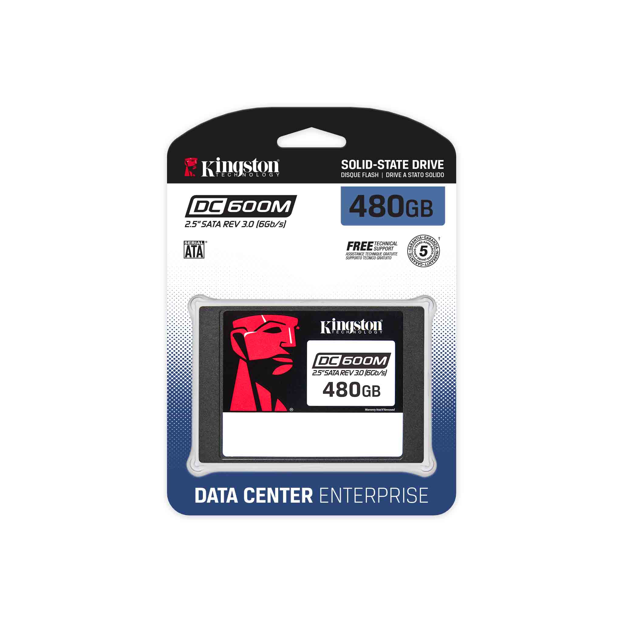 Unitate SSD Kingston DC600M SEDC600M/480G în Moldova | Xstore.md photo 1