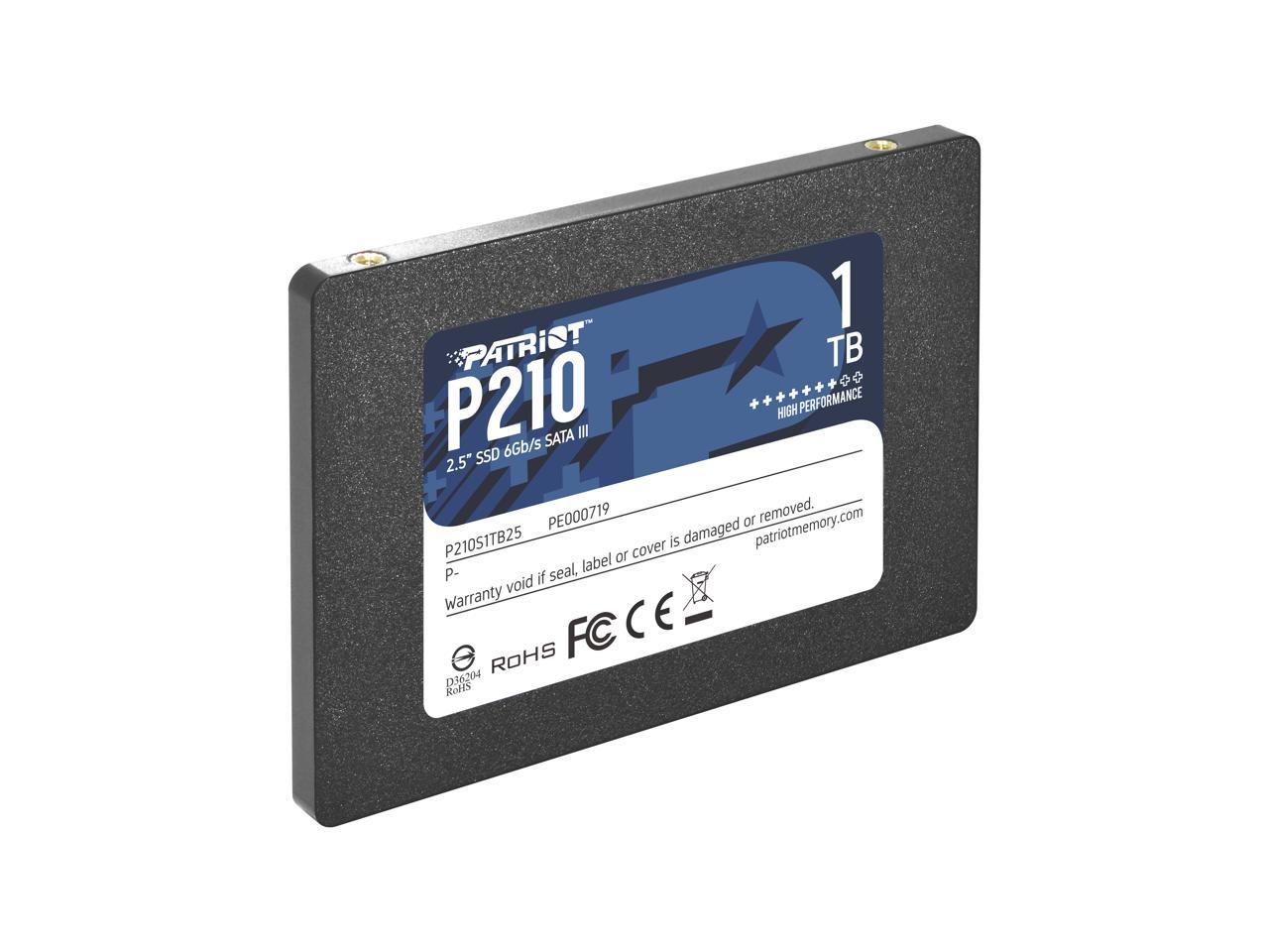 Unitate SSD Patriot P210 P210S1TB25 în Moldova | Xstore.md photo 1