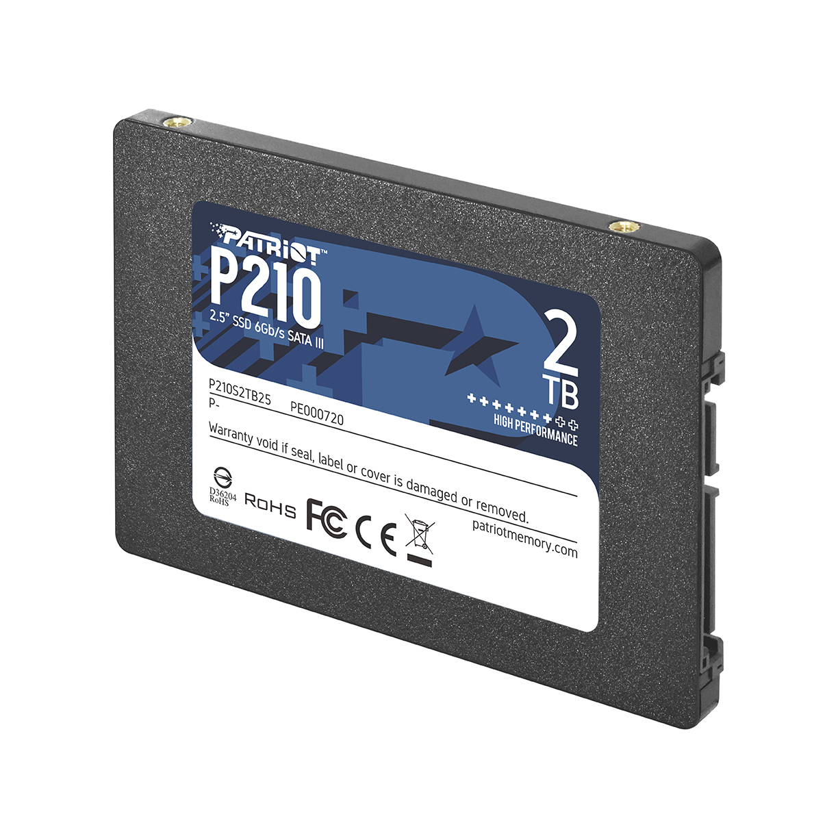 Unitate SSD Patriot P210 P210S2TB25 în Moldova | Xstore.md photo 1