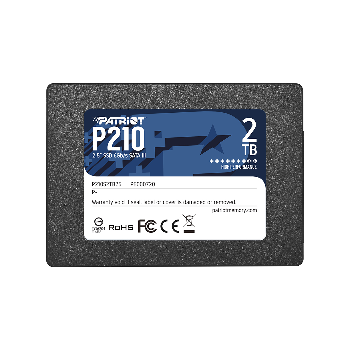 Unitate SSD Patriot P210 P210S2TB25 în Moldova | Xstore.md photo