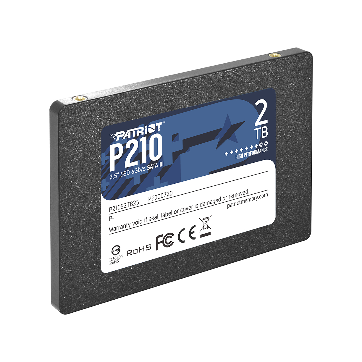 Unitate SSD Patriot P210 P210S2TB25 în Moldova | Xstore.md photo 0