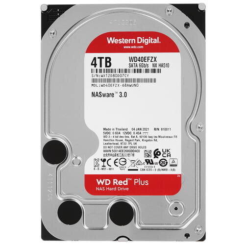 HDD WD Red Plus WD40EFZX в Молдове | Xstore.md photo