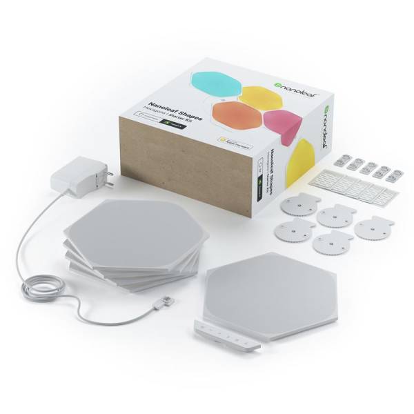 Nanoleaf Shapes Hexagons Starter Kit Mini – купить в Молдове | Xstore.md photo 1