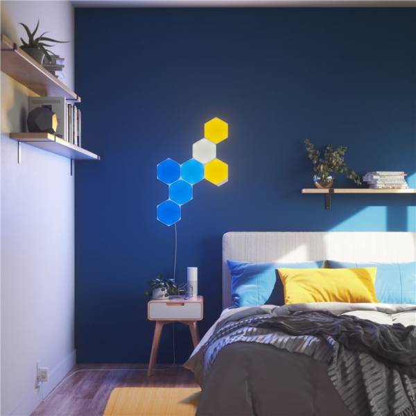 Nanoleaf Shapes Hexagons Starter Kit Mini – купить в Молдове | Xstore.md photo 2