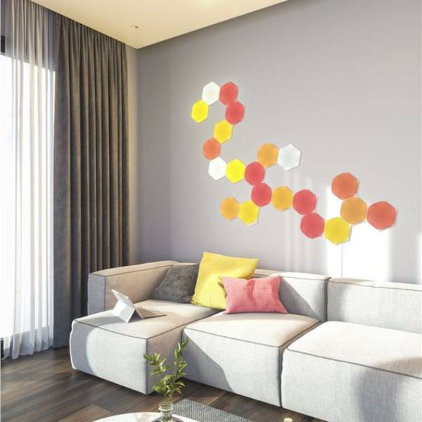 Nanoleaf Shapes Hexagons Starter Kit Mini – купить в Молдове | Xstore.md photo 3