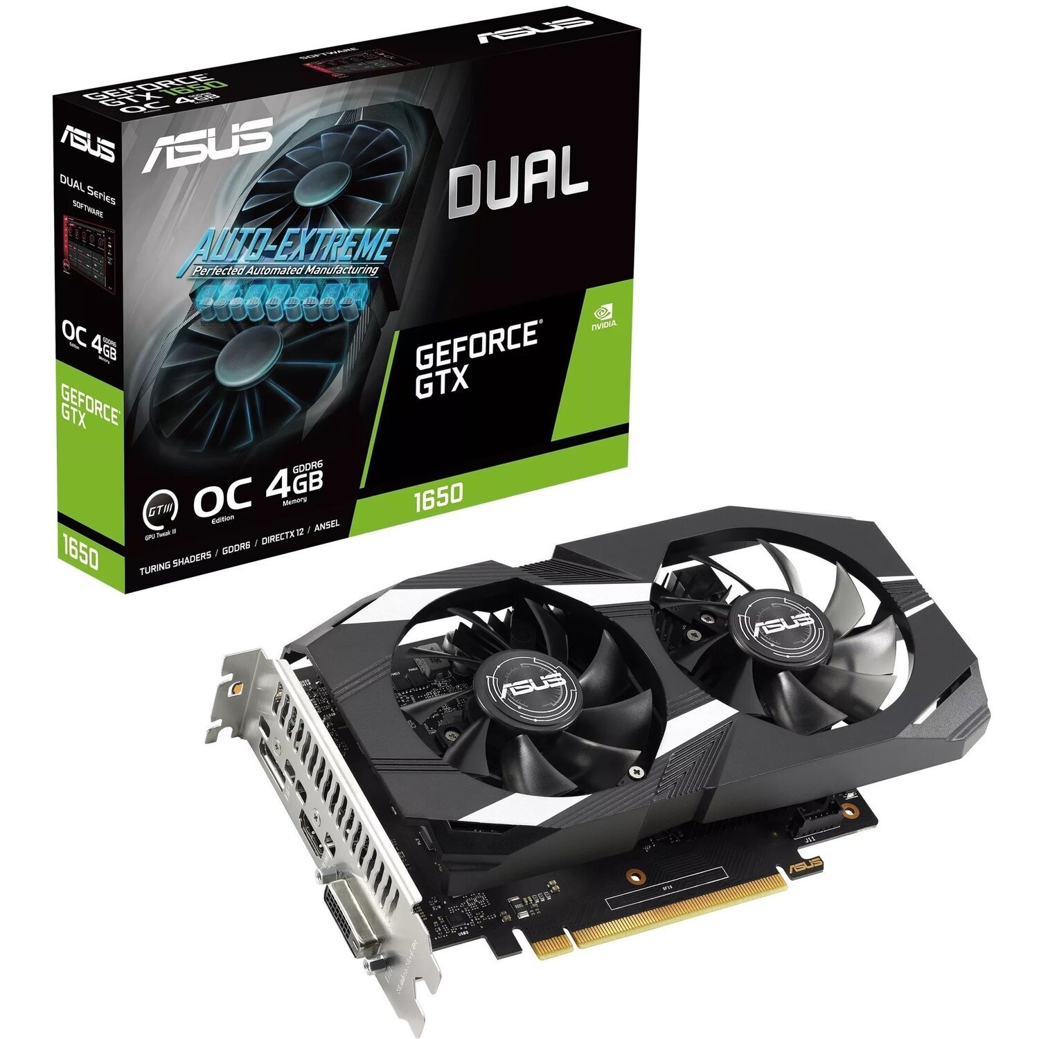 Placă video ASUS GeForce GTX 1650 Dual OC | Xstore.md photo