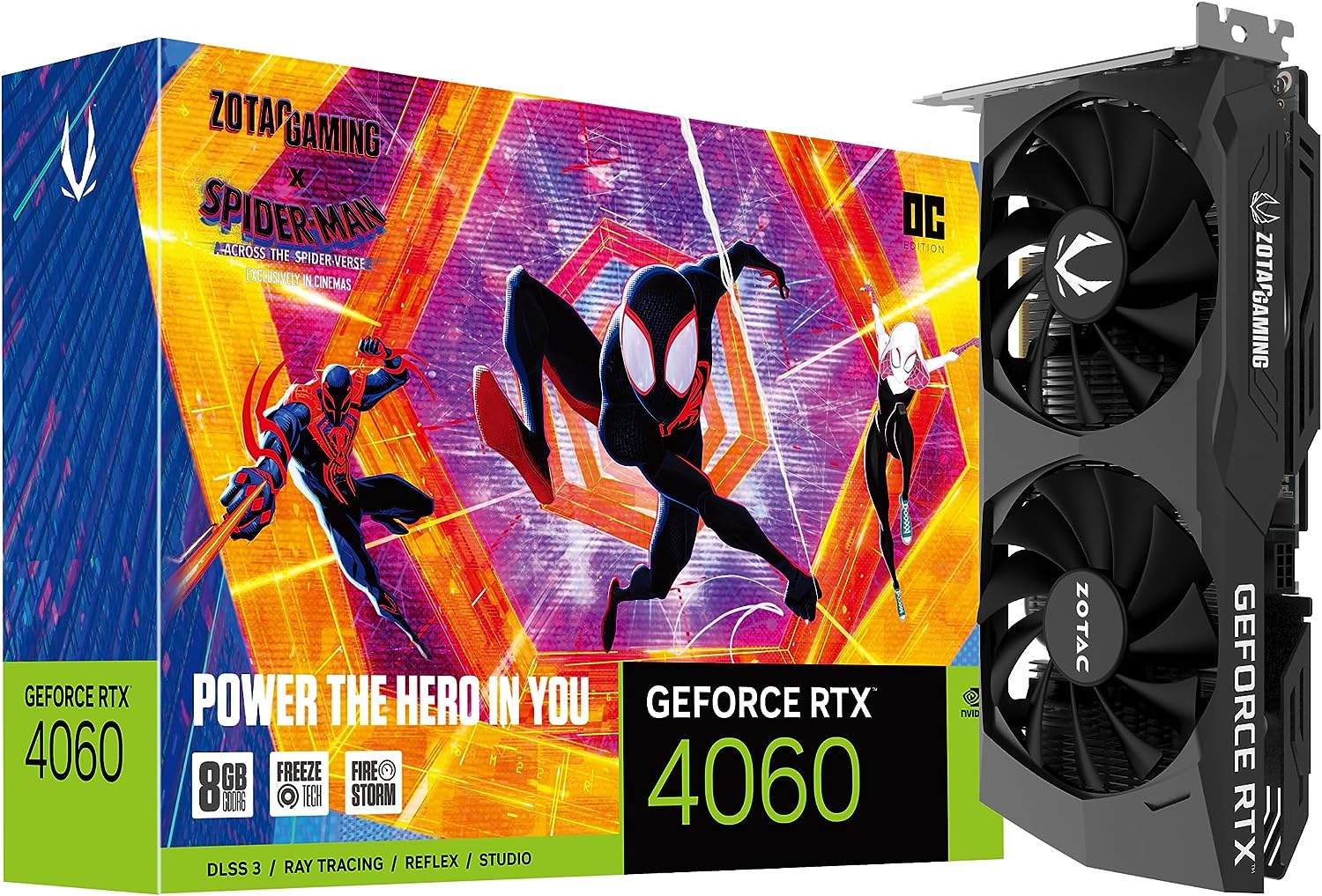 Placă video ZOTAC RTX 4060 OC Spider-Man Edition | Xstore.md photo