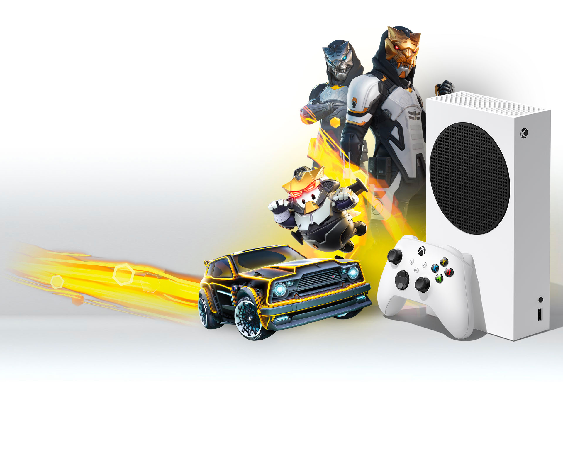 Consolă Xbox S + Fortnite+Rocket League+Fall Guys în Moldova - xstore.md photo 0