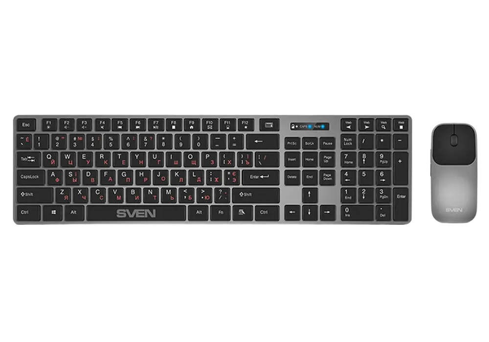 Tastatură fără fir + Mouse SVEN KB-C3000W - Cumpăra în Moldova | Xstore.md photo