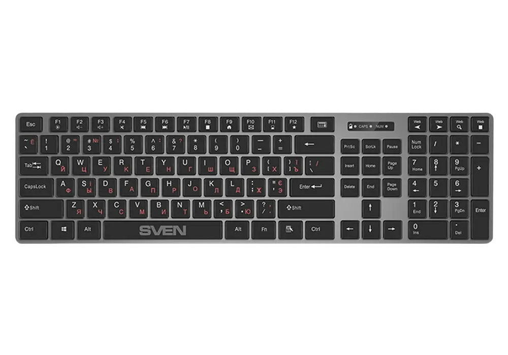 Tastatură fără fir + Mouse SVEN KB-C3000W - Cumpăra în Moldova | Xstore.md photo 1