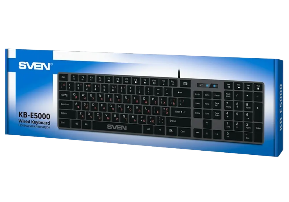 Tastatură SVEN KB-E5000 - Cumpăra în Moldova | Xstore.md photo 1