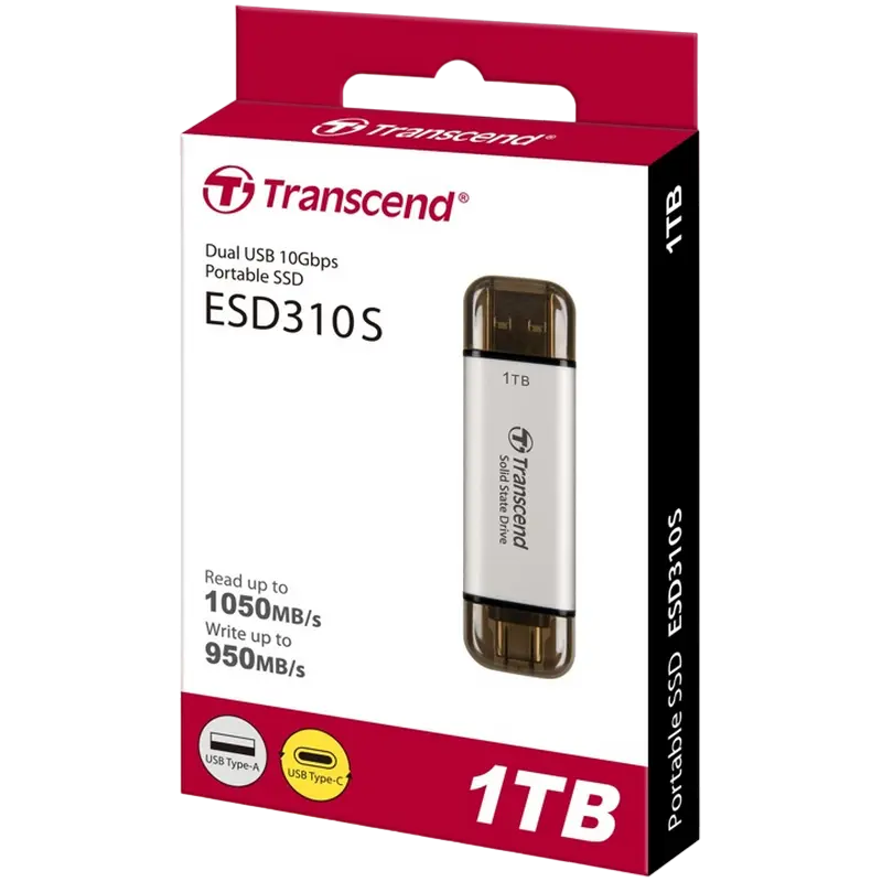 USB Flash Transcend ESD310S – купить в Молдове | Xstore.md photo 0