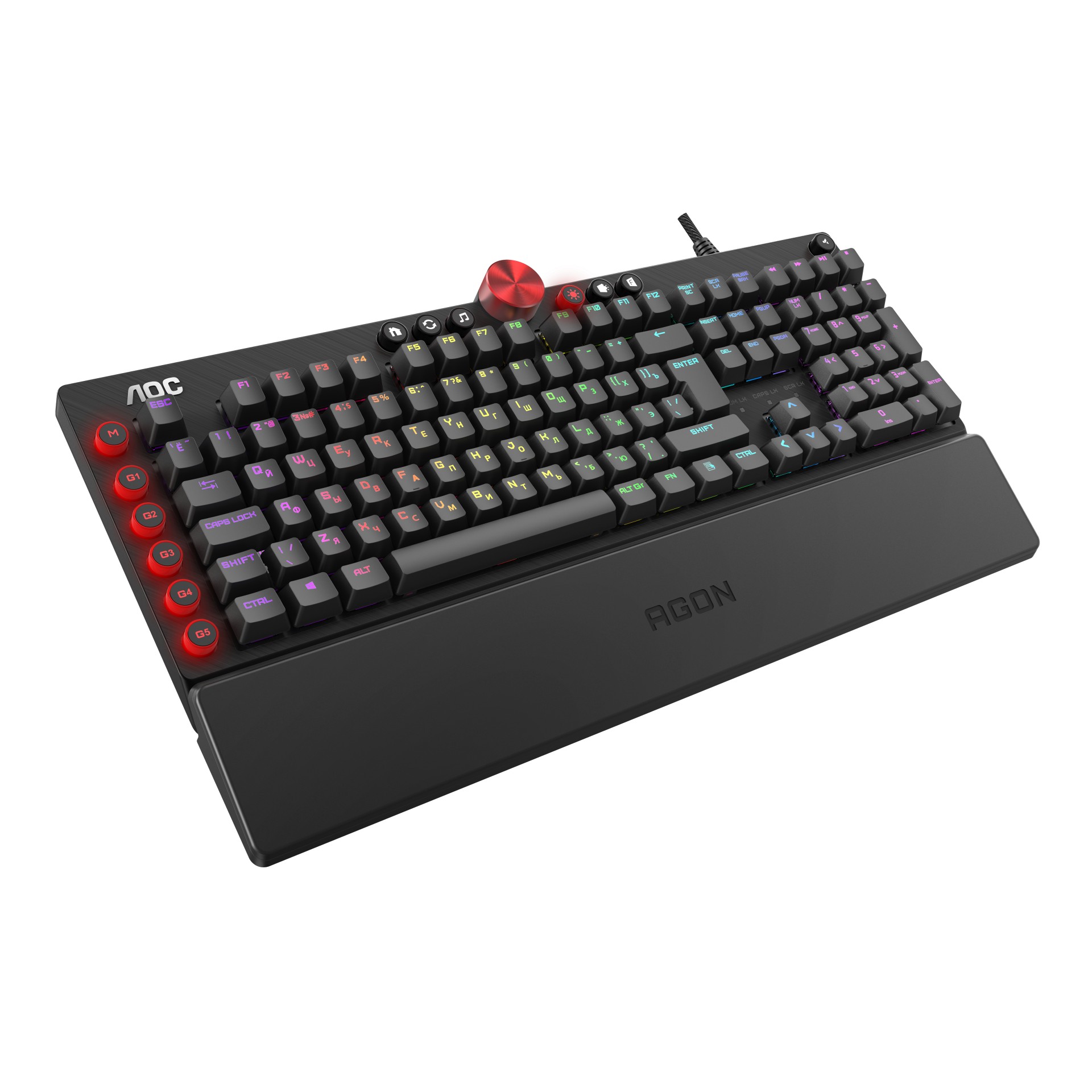 Tastatură AOC AGK700 - Cumpăra în Moldova | Xstore.md photo 1